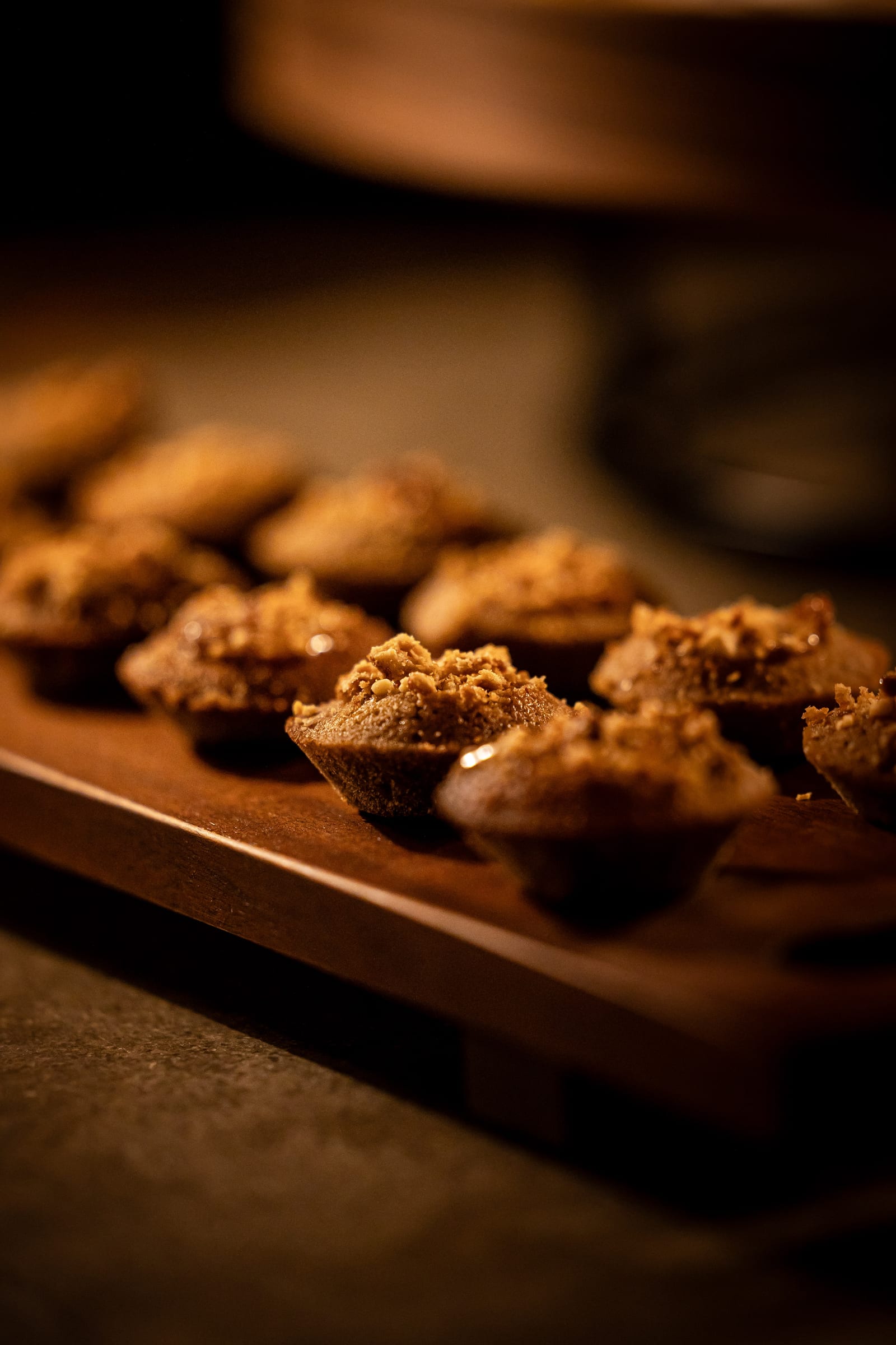 Financier cacahuète
